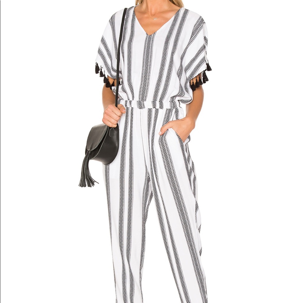 Seafolly Jacquard Stripped Jumpsuit